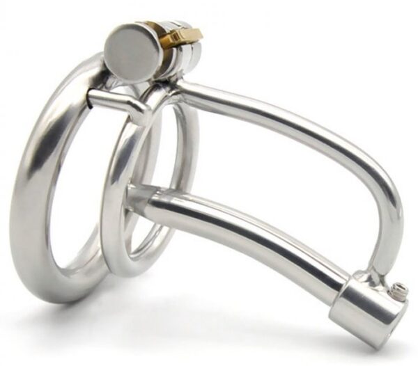 Cage de chasteté avec Tige Urètre 5cm - Diamètre 8mm – Image 3