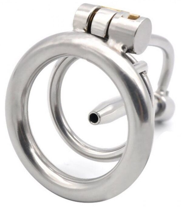 Cage de chasteté avec Tige Urètre 5cm - Diamètre 8mm – Image 4
