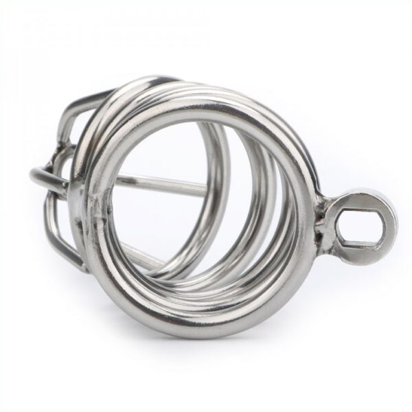 Cage de chasteté Birdy métal 8 x 3.5 cm – Image 4
