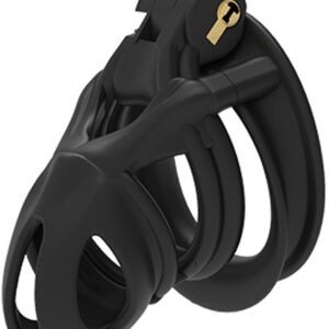 Cage de chasteté Cob Lock M 8 x 3.4cm Noire