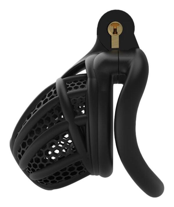Cage de chasteté Combia 6.5 x 3.3cm Noir – Image 3