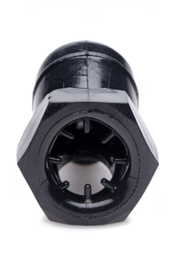 Cage de chasteté Detained 7cm Noire – Image 5