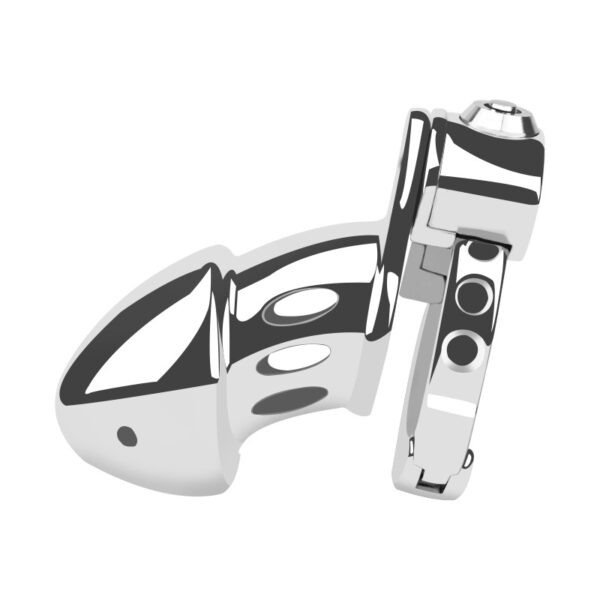 Cage de Chasteté en acier Dickcuffs 10.5 x 3.5cm – Image 4