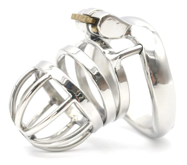 Cage de chasteté en métal Benty 7.5 x 3.3cm