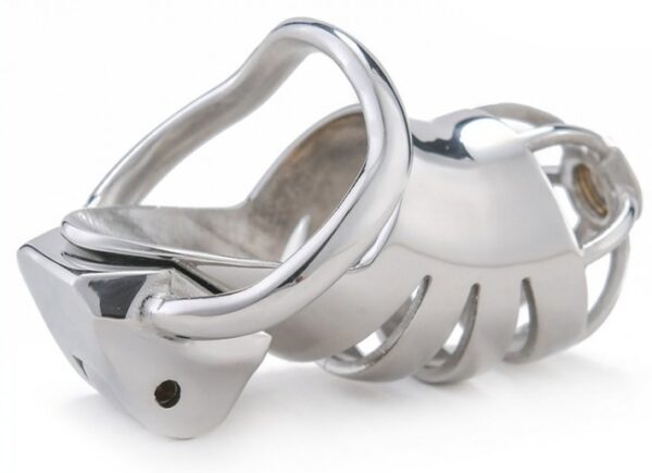 Cage de chasteté en métal Bird Up 8 x 3.3cm – Image 2