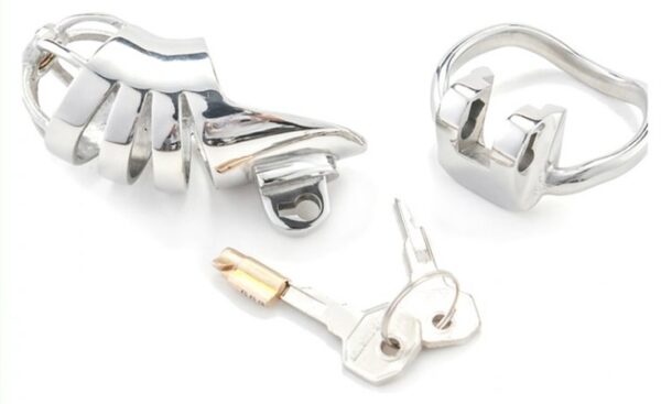 Cage de chasteté en métal Bird Up 8 x 3.3cm – Image 5