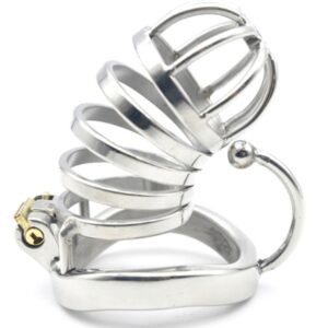 Cage de chasteté en métal Hook Cock 9 x 3.3cm
