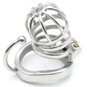 Cage de chasteté en métal Hooky 7.5 x 3.3cm