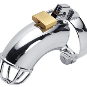Cage de chasteté en métal Lancelot 10 x 3.5cm
