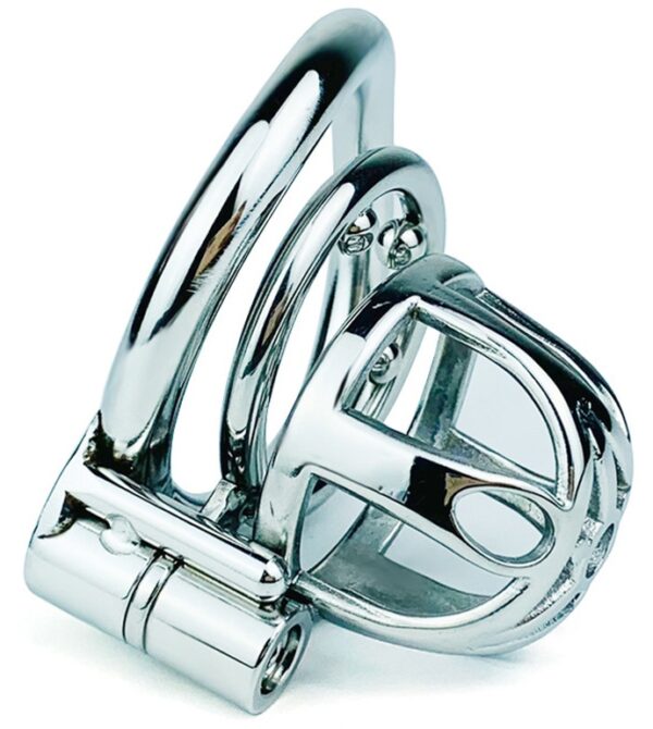Cage de chasteté en métal Trig Cage 4 x 3.5cm – Image 6
