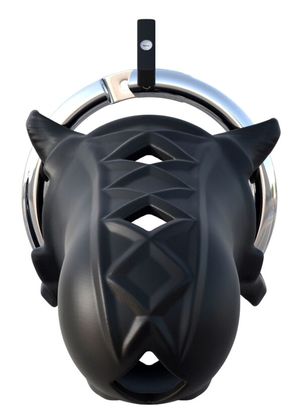 Cage de chasteté en silicone Cock Blocker 9 x 4cm – Image 3