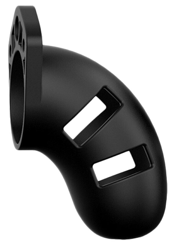 Cage de chasteté en silicone ManCage Modèle 20 - 9 x 3.5cm – Image 4