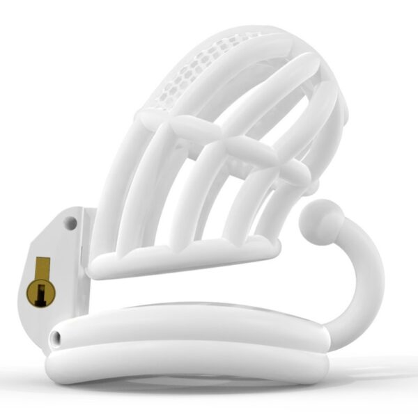 Cage de chasteté FILLY HOOK M 7.5 x 3.1 cm Blanche – Image 2