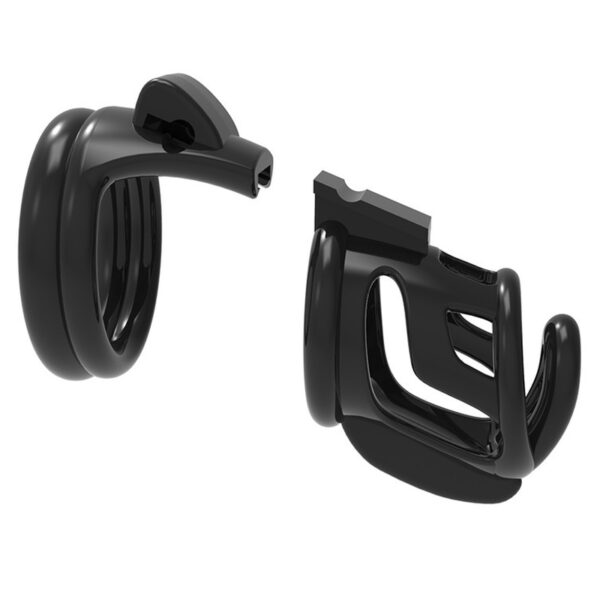 Cage de chasteté Gest Lock 7.5 x 3cm Noire – Image 3