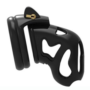 Cage de chasteté Ghost 10 x 3cm Noire