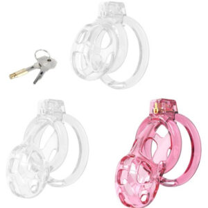 Cage de Chasteté Lock Cobra L 8.5 x 4cm Rose