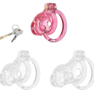 Cage de Chasteté Lock Hole S 6 x 3.6cm Rose