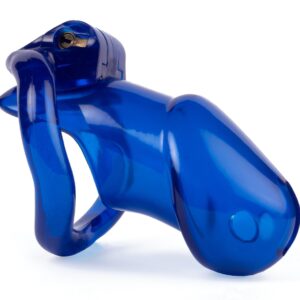 Cage de chasteté Lock Up 9.4 x 3.2cm Bleue