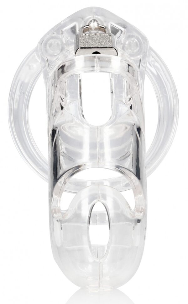 Cage de chasteté ManCage Modèle 26 - 11.5 x 3.5 cm Transparente