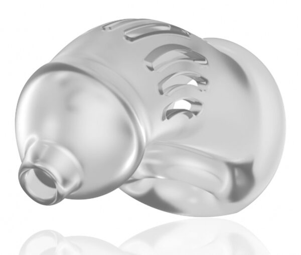 Cage de chasteté ManCage Modèle 29 - 9.5 x 3.2cm Transparente – Image 2