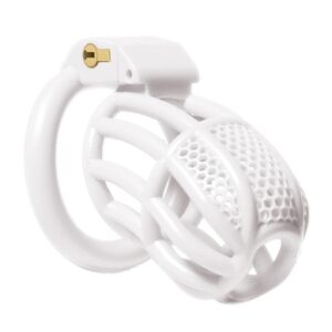 Cage de chasteté Netia 7.5 x 3.1cm Blanc