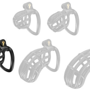 Cage de Chasteté Nexia L 8 x 3.1cm Noire