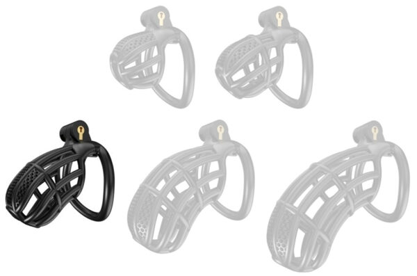Cage de Chasteté Nexia L 8 x 3.1cm Noire