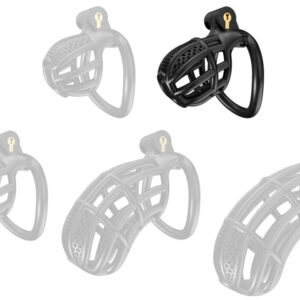 Cage de Chasteté Nexia M 6.5 x 3.1cm Noire