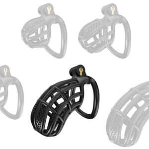 Cage de Chasteté Nexia XL 10 x 3.4 cm Noire