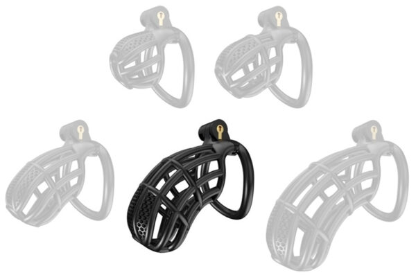 Cage de Chasteté Nexia XL 10 x 3.4 cm Noire