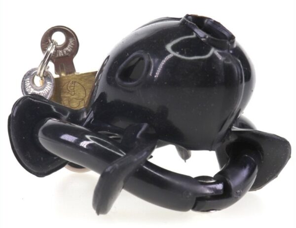 Cage de chasteté Nub Soft 6 x 2cm Noire – Image 2