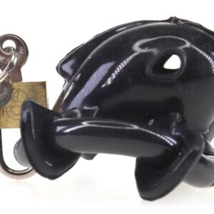 Cage de chasteté Nub Soft 6 x 2cm Noire