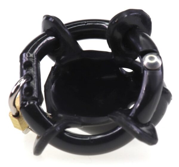 Cage de chasteté Nub Soft 6 x 2cm Noire – Image 6