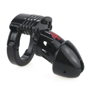 Cage de chasteté PIQUE 10 x 3.5 cm Noire