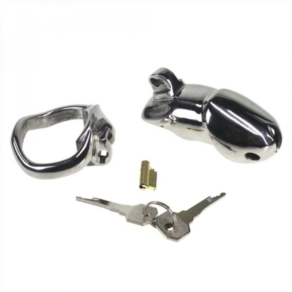 Cage de chasteté Rickers Métal 8.5 x 3.3 cm – Image 5