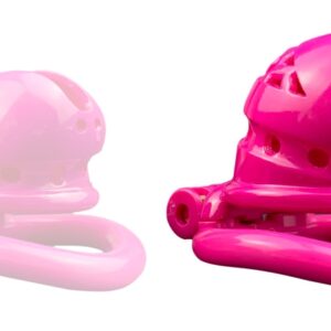 Cage de chasteté Sex Slave M 6.5 x 3.5cm Rose