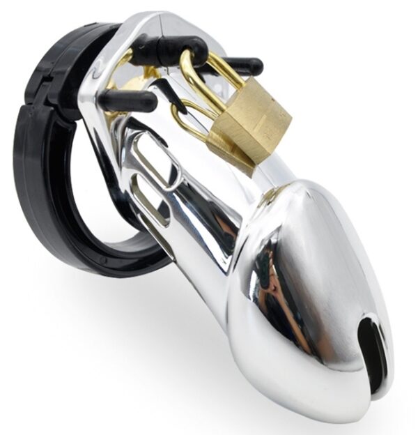 Cage de chasteté Silver Argentée – Image 2