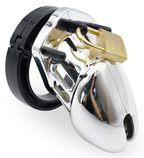 Cage de chasteté Silver Argentée – Image 4