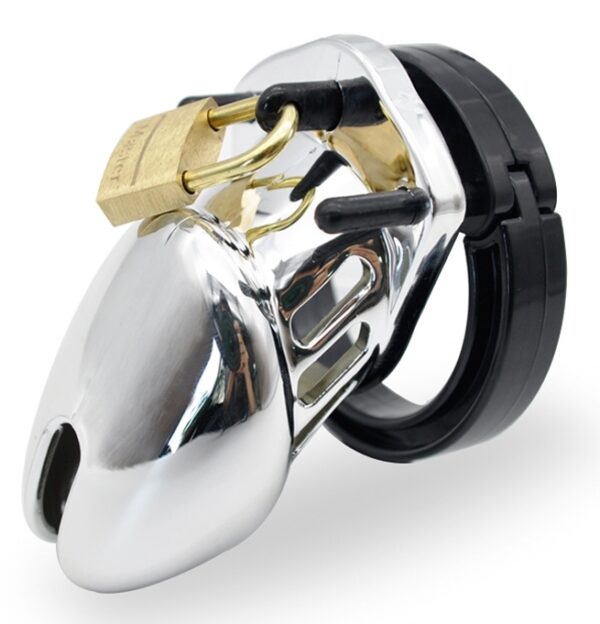 Cage de chasteté Silver Argentée – Image 5
