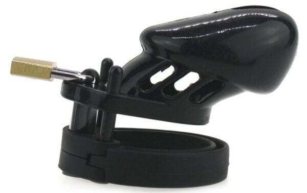 Cage de Chasteté Sily 7 x 3.3cm Noir – Image 2