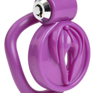 Cage de Chasteté Sissy Clit 2.5 x 3.8 cm Violet