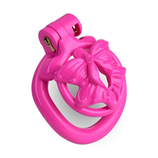 Cage de Chasteté Sissy Fly 3.5 x 3.5cm Rose – Image 2