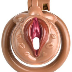 Cage de Chasteté Sissy Kiss 3.5 x 3.8cm Marron
