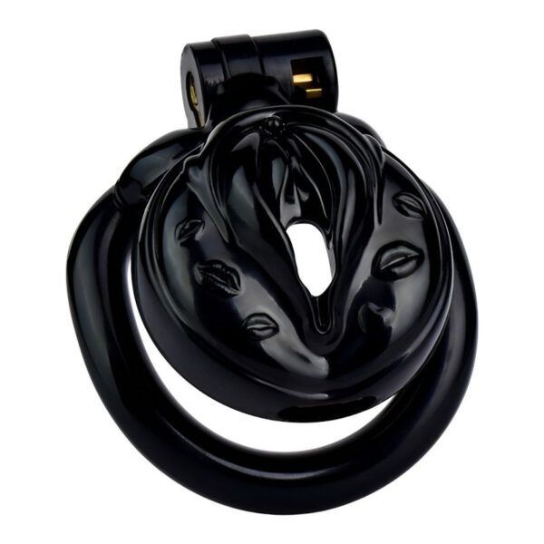 Cage de Chasteté Sissy Kiss 3.5 x 3.8cm Noir – Image 2