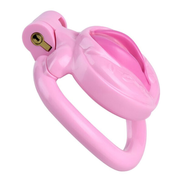 Cage de Chasteté Sissy Kiss 3.5 x 3.8cm Rose – Image 2