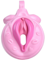 Cage de Chasteté Sissy Kiss 3.5 x 3.8cm Rose