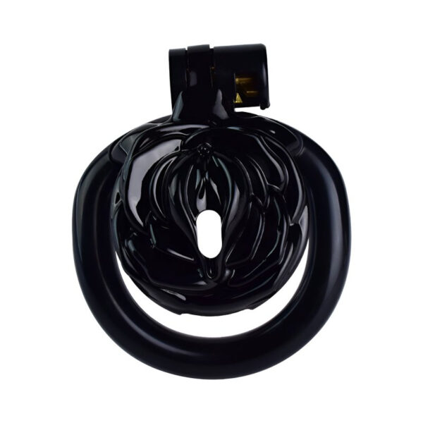 Cage de Chasteté Sissy Rose 3.5 x 3.5 cm Noire