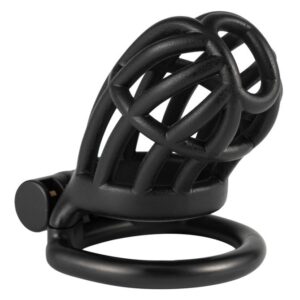 Cage de chasteté Slutypig 8 x 3.3cm Noire