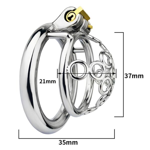 Cage de chasteté Sub Max 3.5 x 3.6cm – Image 6
