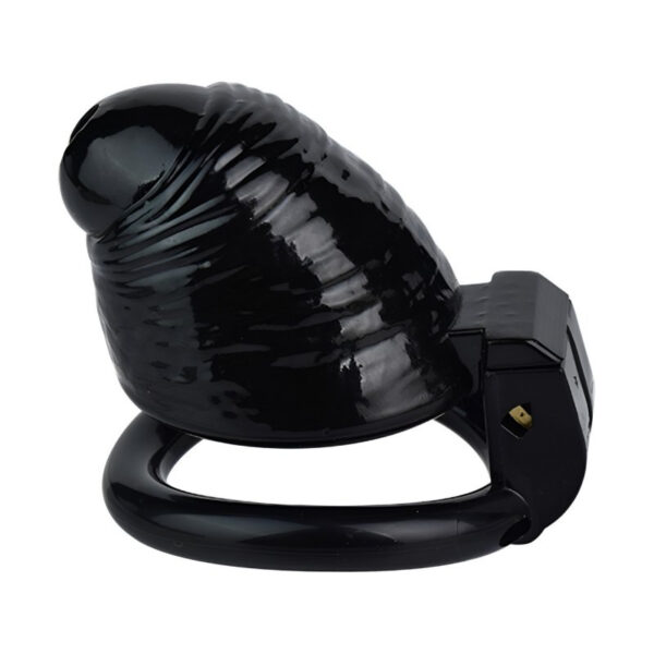 Cage de chasteté Worle S 7 x 3.3 cm Noire – Image 2